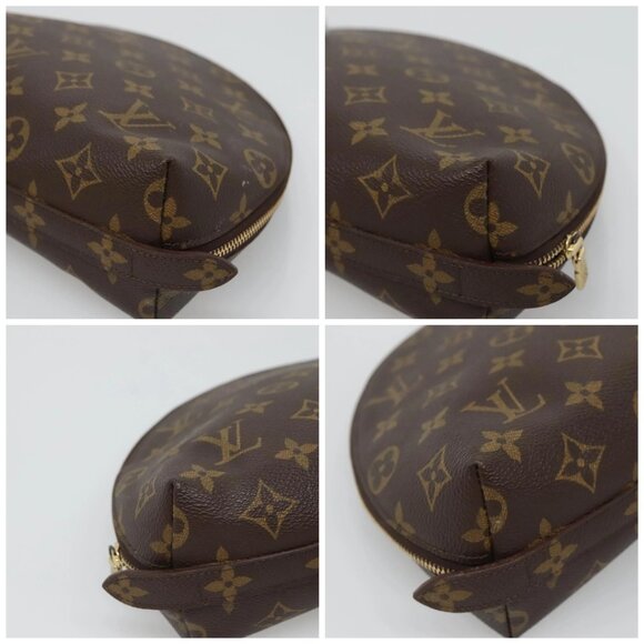 LOUIS VUITTON Monogram Trousse Demi Ronde Cosmetic Pouch - Picture 15 of 15